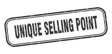 unique selling point stamp. unique selling point square grunge black sign. unique selling point tag