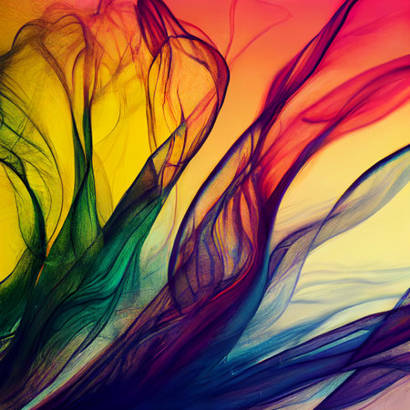 vivid colored smoke, colorful smoke on colorful background