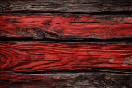 Red wooden planks background. Wooden texture. Wood plank background. Red wood textureの素材