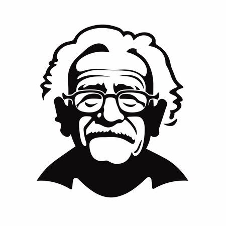 Man head silhouette. Man head black icon on white backgroundのイラスト素材