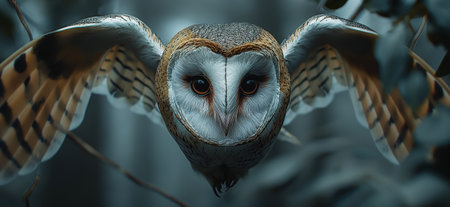 Owl poster. Owl wallpaper