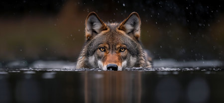 Wolf poster. Wolf wallpaper