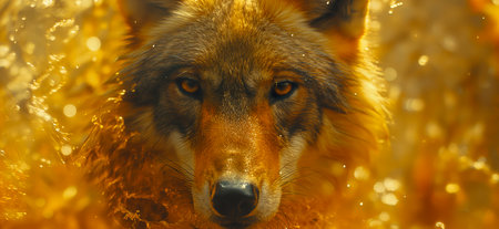 Wolf poster. Wolf wallpaper