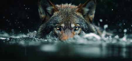 Wolf poster. Wolf wallpaper