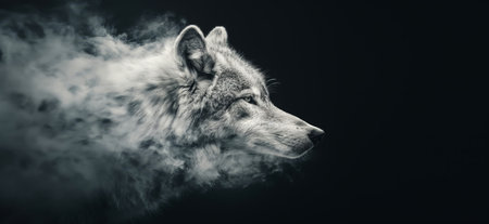 Wolf poster. Wolf wallpaper
