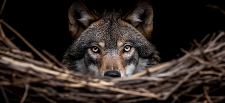 Wolf poster. Wolf wallpaper