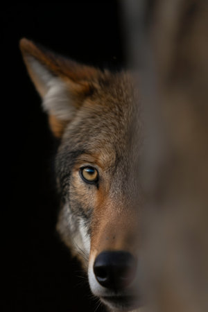 Wolf poster. Wolf wallpaper