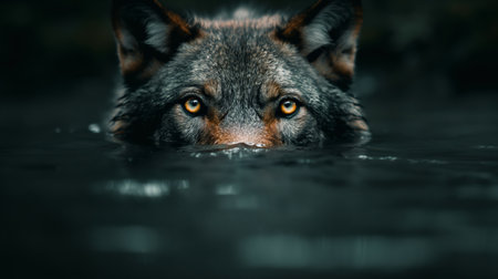 Wolf poster. Wolf wallpaper