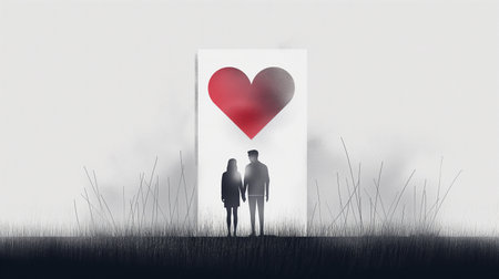 Love poster. Love wallpaper. I love you cardの写真素材