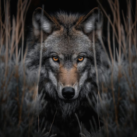 Wolf poster. Wolf wallpaper