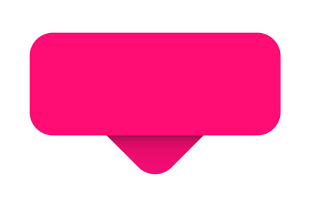 blank sticker. blank sign on transparent background. rectangular buttonのイラスト素材