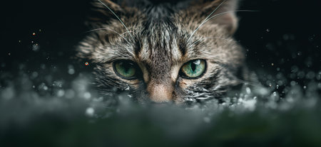 Cat poster. Cat wallpaper