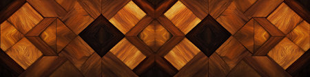 Elegant luxury 3d geometric wood wallpaper. Wooden patternの素材