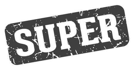 great stamp. super rectangular sign isolated on transparent backgroundのイラスト素材