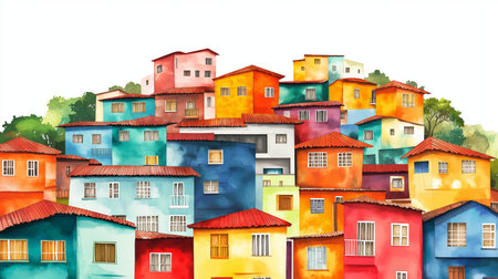 Cali Salsa capital. Cali Salsa capital hand drawn watercolor illustration on white backgroundの写真素材