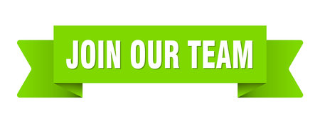 join our team ribbon. join our team ribbon isolated on transparent backgroundのイラスト素材