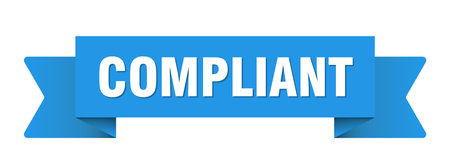 compliant ribbon. compliant ribbon isolated on transparent backgroundのイラスト素材