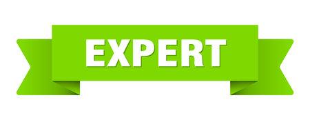 expert ribbon. expert ribbon isolated on transparent backgroundのイラスト素材