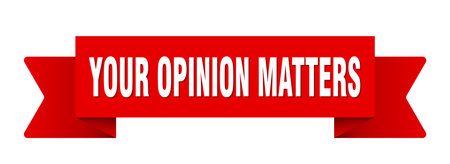 your opinion matters ribbon. your opinion matters ribbon isolated on transparent backgroundのイラスト素材