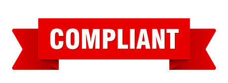 compliant ribbon. compliant ribbon isolated on transparent backgroundのイラスト素材