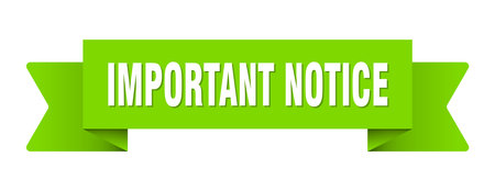 important notice ribbon. important notice ribbon isolated on transparent backgroundのイラスト素材