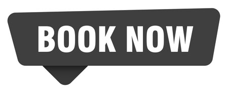 book now sticker. book now black sign isolated on transpatent backgroundのイラスト素材