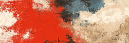 Grunge textured wall surface showing peeling paint and cracks. Grunge texture background or...