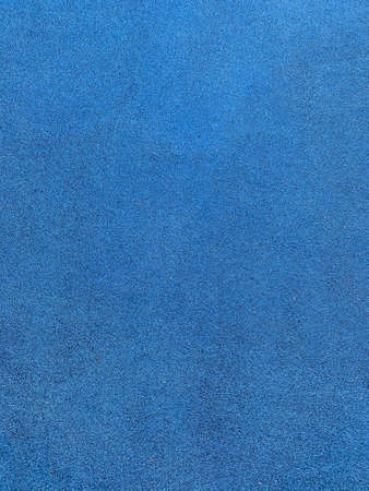 blue crumb rubber coating. texture of sport coating.の写真素材