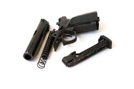 Black gun	  