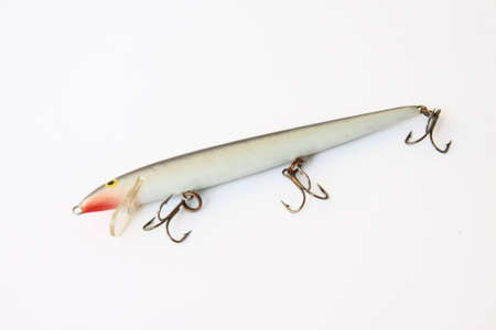 Fishing bait,wobbler at the white background  の写真素材