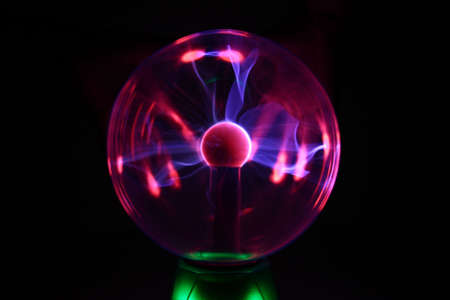 plasma ballの写真素材