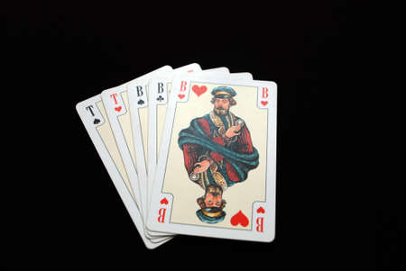 Full house combinationのeditorial素材