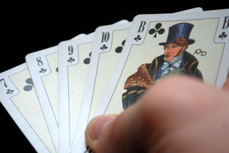 Royal flush combination