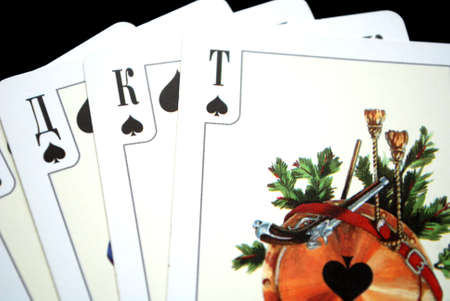 Royal flush combination