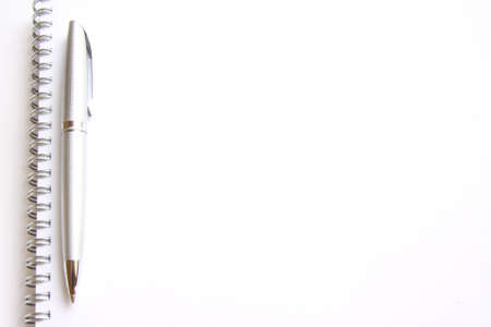 Pen and notebookの写真素材