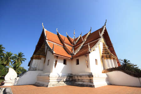 The Buddhist temple in Thailandの写真素材