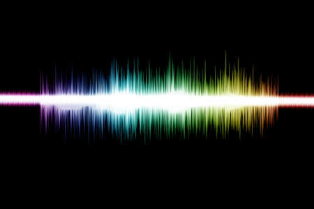 Soundwave Digital Graphic as background Abstract