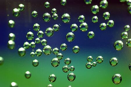 Soda water bubblesの写真素材