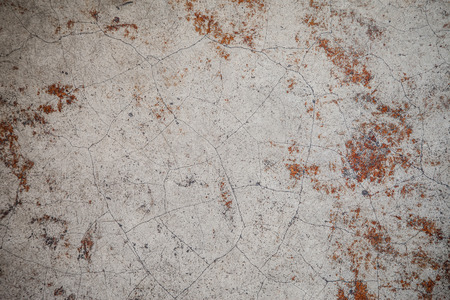 polish cracked floor in the coffee shop