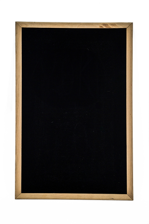 chalk board with wood frameの写真素材