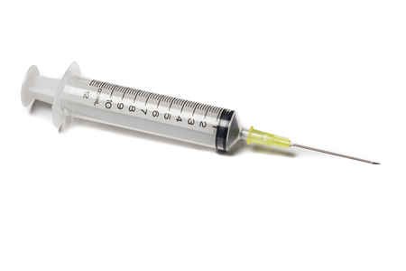 Medical syringeの写真素材
