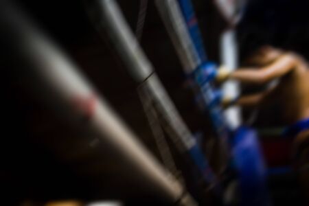 boxing activity abstract background. Blur motion.の写真素材