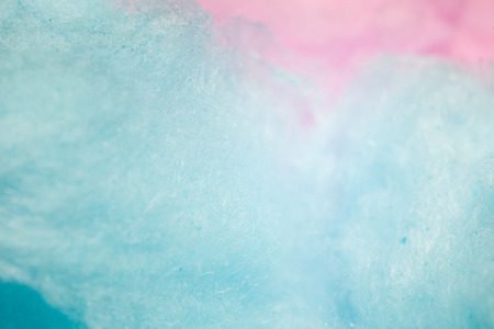 colorful cotton candy in soft color for backgroundの写真素材