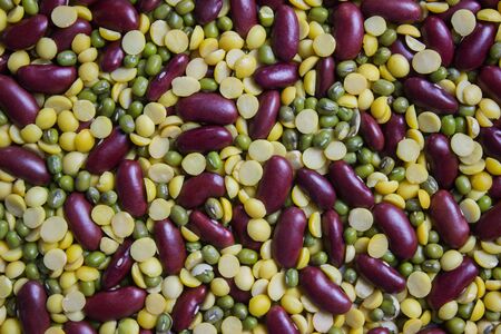 mix bean background