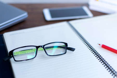 Office shot color imageの写真素材