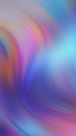 Swirling abstract gradient of pink purple blue and teal with subtle textureの写真素材