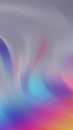 Soft pastel colors blend in smooth, swirling patterns with a subtle grain texture.の写真素材