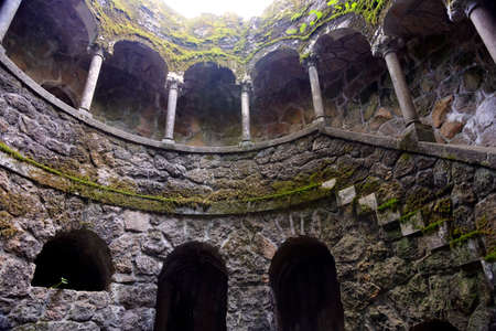 Initiation well in Quinta da Regaleira, Sintra, Portugal