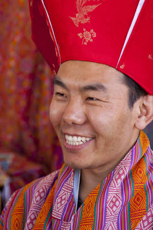 International Folk Art Market held annually in Santa Fe, New Mexico,  USA, man from Bhutanのeditorial素材