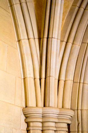 Washington, DC, USA April 21, 2019 National Cathedral Interiorのeditorial素材
